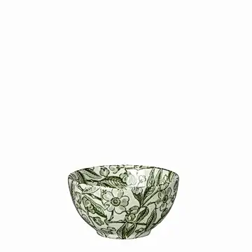 Green Prunus Sugar Bowl 9.5cm/4"