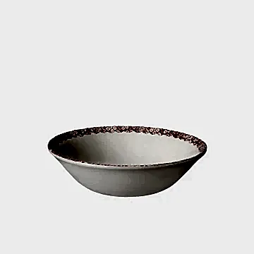 Red Calico Cat Cereal Bowl
