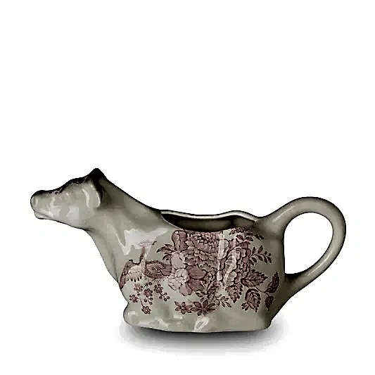 Pink Asiatic Pheasants Cow Creamer 150ml/0.25pt Gift Boxed
