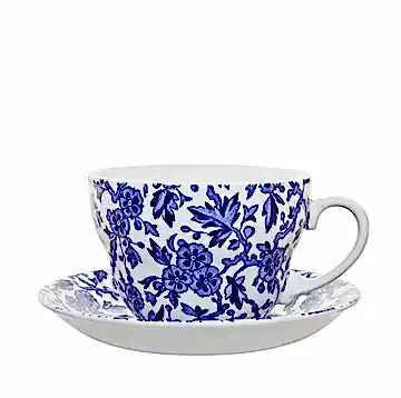 Blue Arden Breakfast Cup And Saucer