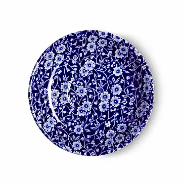Breakfast Saucer - Blue Calico Breakfast Saucer