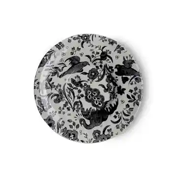 Espresso Saucer - Black Regal Peacock Espresso Saucer