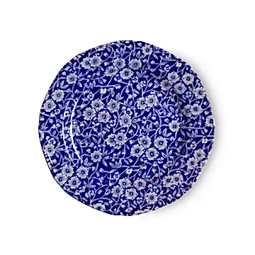 Plate - Blue Calico Plate 19cm/7.5"