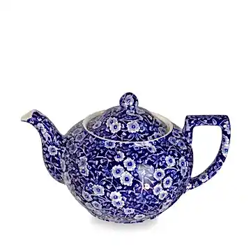 Teapot - Blue Calico Large Teapot 7 Cups 800ml/1.5pt