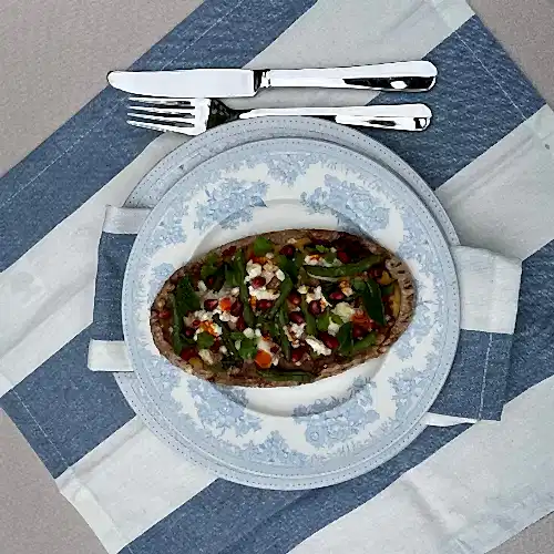 The Burleigh Kitchen: Mint & Feta Pittza