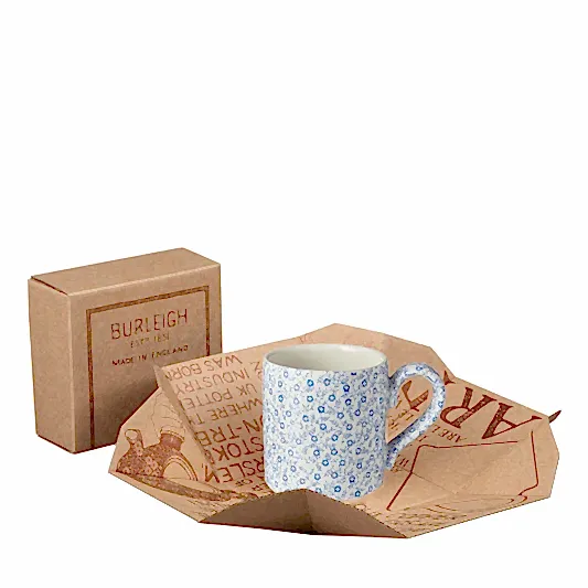 Blue Felicity Mug Half Pint 284ml/0.5pt, Gift Boxed