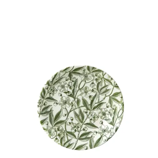 Green Prunus Breakfast Saucer