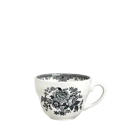 Black & White Asiatic Pheasants Breakfast Cup 420ml/0.75pt