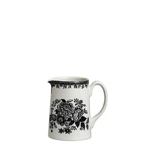 Black & White Asiatic Pheasants Small Tankard Jug 284ml/0.5pt