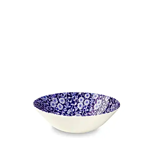 Blue Calico Cereal Bowl 16cm/6.25"