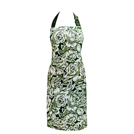 Burleigh x Bedeck of Belfast Green Hibiscus Apron