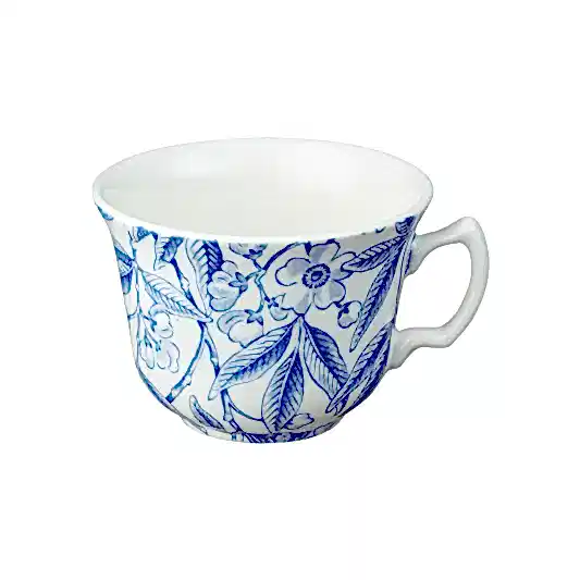 Blue Prunus Teacup 187ml/0.33pt Seconds