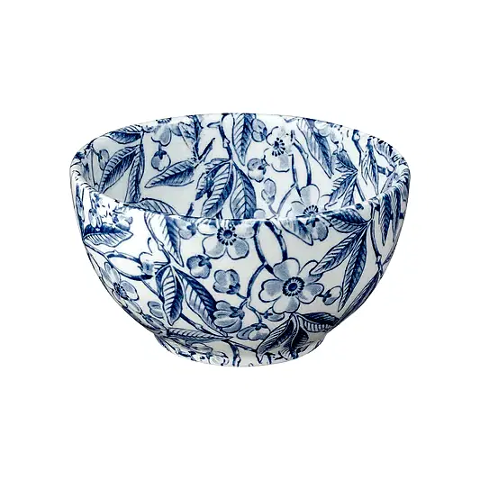 Blue Prunus Mini Footed Bowl 12cm Seconds