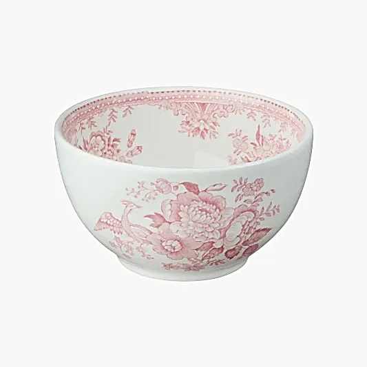 Pink Asiatic Pheasants Mini Footed Bowl 12cm/5"