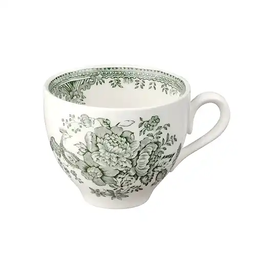 Green Asiatic Pheasants Teacup 187ml/0.33pt