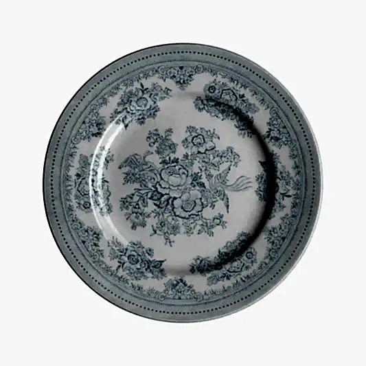 Blue Asiatic Pheasants Plate 17.5cm/7" Seconds