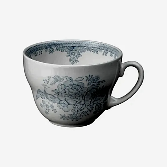 Blue Asiatic Pheasants Breakfast Cup 420ml/0.75pt Seconds