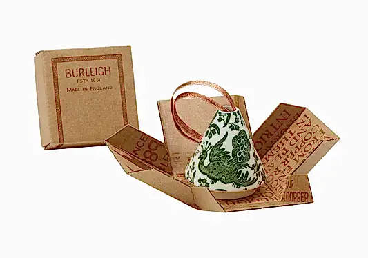 Green Regal Peacock Modeller's Decoration, Gift Boxed