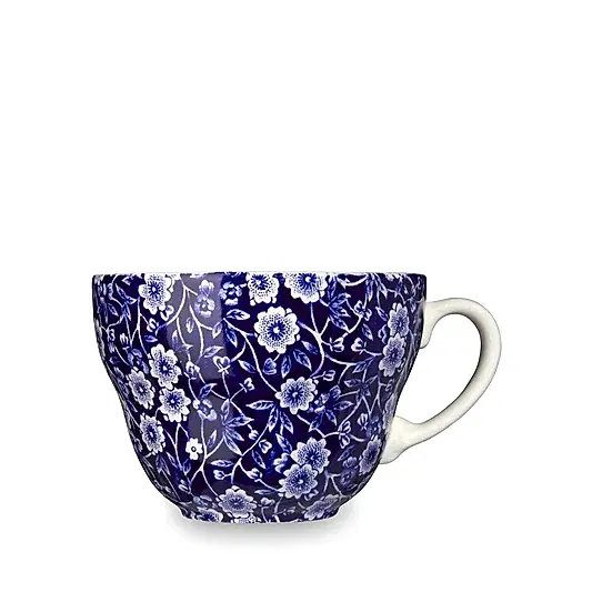Breakfast Cup - Blue Calico Breakfast Cup 425ml / 0.75pt