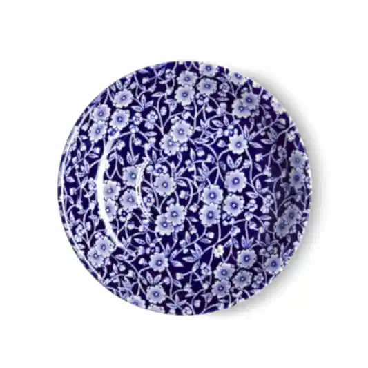 Breakfast Saucer - Blue Calico Breakfast Saucer