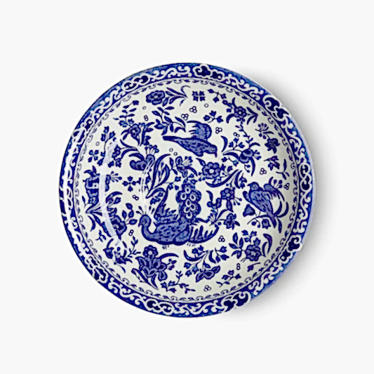 Breakfast Saucer - Blue Regal Peacock Breakfast Saucer Seconds