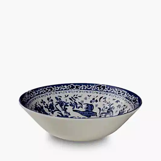Cereal Bowl - Blue Regal Peacock Cereal Bowl 16cm/6.25"