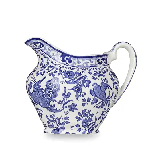 Cream Jug - Blue Regal Peacock Cream Jug 284ml/0.5pt