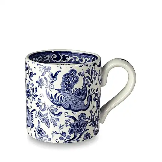 Half Pint Mug - Blue Regal Peacock Half Pint Mug 284ml/0.5pt Seconds