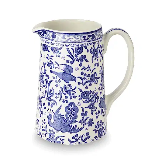 Tankard Jug - Blue Regal Peacock Tankard Medium Jug 568ml/1pt
