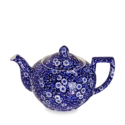 Teapot - Blue Calico Large Teapot 7 Cups 800ml/1.5pt